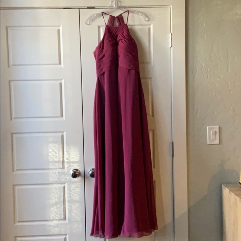 Azazie bridesmaid dress in mulberry